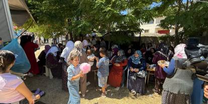Geleneksel şölende yüzlerce köylü buluştu