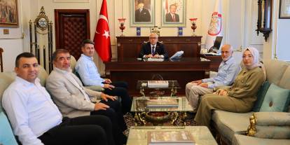 Sivil toplum temsilcilerinden Şimşek'e ziyaret