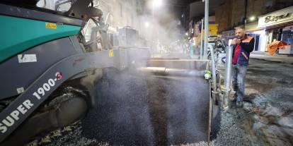 Atatürk Caddesi'nde yenileme çalışmaları tamamlandı
