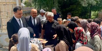 Ulaş Kaymakamı Avcı, Baharözü köyünü ziyaret etti