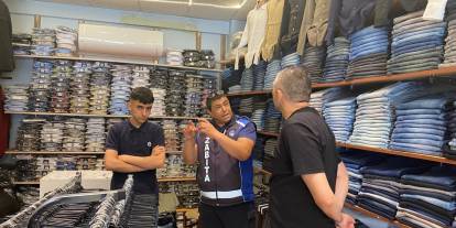 Zabıtadan iş yerlerine sıkı denetim