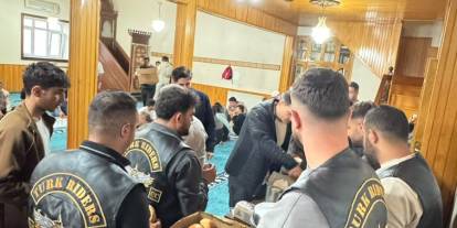 Sivas'ta motor sesleri duayla buluştu