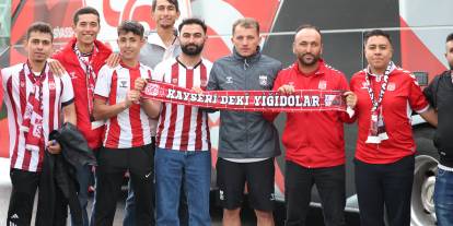 Sivasspor’a taraftar desteği