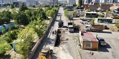 Sivas'ın dört bir yanında altyapı mesaisi