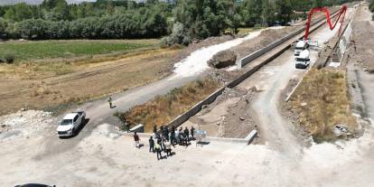 Mısmıl Irmağı’na 9 kilometrelik imalat