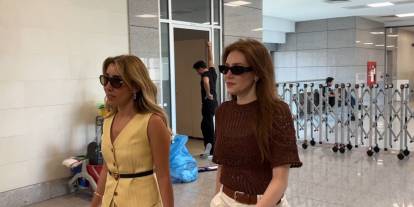 Elçin Sangu adliyeye geldi