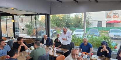 AFAD Sivas'ta veda yemeği