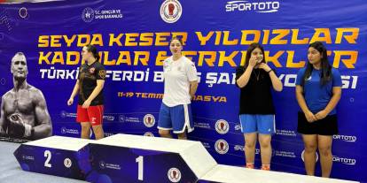 Sivaslı sporcu Türkiye şampiyonu oldu