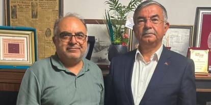 Yılmaz’dan Sivas İrade Gazetesi’ne ziyaret