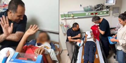 Darp edilen çocuğun sağlık durumu iyi, tedavisi sürüyor