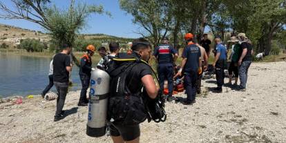 Olta teknesini kurtarmak isterken barajda can verdi