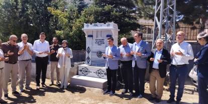 Hayır çeşmesi dualarla açıldı