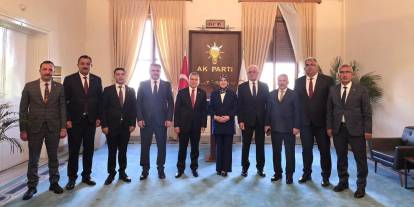 Sivas heyetinden TBMM'de Güler'e ziyaret