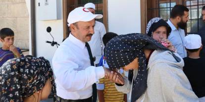 Başkan Gültekin'den Kur'an kursuna ziyaret