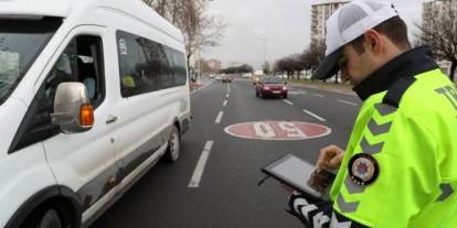 Sivas'ta 29 ehliyete el konuldu
