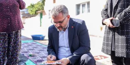 AK Parti Sivas teşkilatından ev ziyaretleri