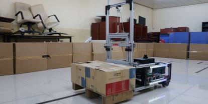 Sivas’ta öğrencilerden fabrikalar için akıllı forklift