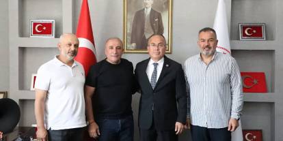 Spor kulüplerinden Ertem’e ziyaret