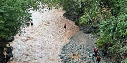 Giresun'da selde kaybolan 2 kişi için çalışma başlatıldı
