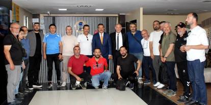 Çağlayan Çorum’da spor basınıyla buluştu