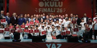 TÜGVA Sivas Yaz Okulu'nda coşkulu mezuniyet: 6 bin öğrenci belgesini aldı