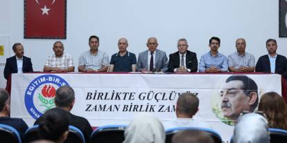 Eğitim-Bir-Sen'de ortak liste kararı: Gülez ve Yıldırım güçlerini birleştirdi