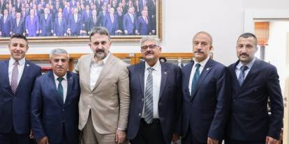BBP ilçe başkanlarından Ankara’da diplomasi mesaisi