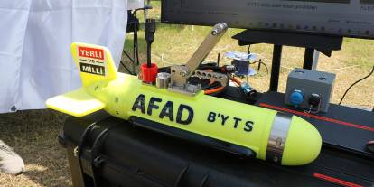 Yerli sonar sistemi AFAD’a teslim edildi