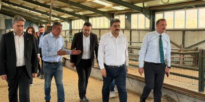 İstanbul'u bırakıp İmranlı’ya keçi çiftliği kurdu: Milletvekili Aksu’dan anlamlı ziyaret!
