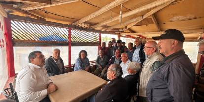 Ulaş Karasu Şarkışla’da vatandaşlarla buluştu