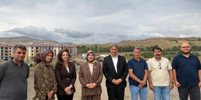 İmranlı TOKİ’de çalışmalar sürüyor