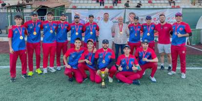 Sivas’ta kriket heyecanı sona erdi