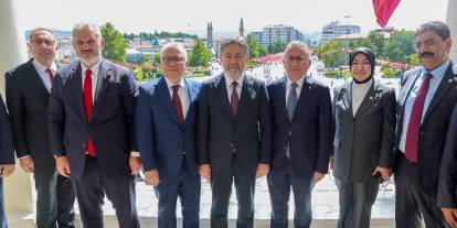 Bakan Yumaklı’dan Sivas Valiliği’ne ziyaret
