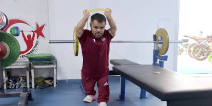 "Minik Herkül"ün hedefi Paralimpik Oyunları'nda altın madalya