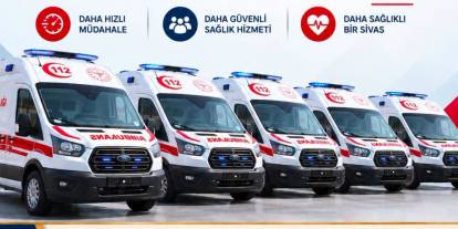 Aksu'dan Sivas’a 5 yeni ambulans müjdesi!