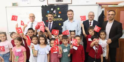 Uyum Haftasında minik öğrencilerle buluştu
