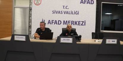 Sivas’ın 5 yıllık afet rota haritası çiziliyor: İRAP 2027-2031 zirvesi gerçekleşti!