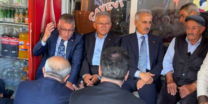 Uraloğlu Gürün’de esnafla buluştu