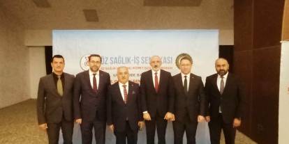 Eyce yeniden Öz Sağlık-İş Sivas Şube Başkanı seçildi