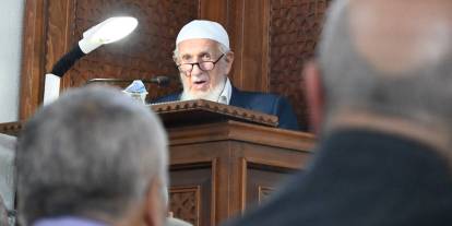 Cevat Akşit Hoca Sivas'ta sohbet verdi