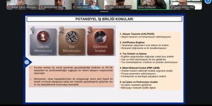 SBTÜ laboratuvar altyapıları teknopark istanbul webinarında sanayicilere tanıtıldı