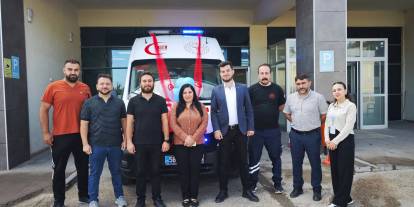 Gemerek Devlet Hastanesi acil servisine yeni ambulans desteği!