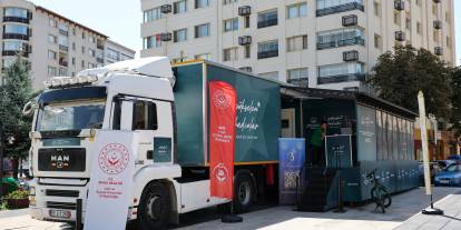 Yükselen Kadınlar Girişimcilik Eğitim Tırı Sivas'ta hizmete başladı