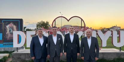 SESOB Başkanı Demirgil'den hemşehrisi Kaymakam Yeğin’e ziyaret