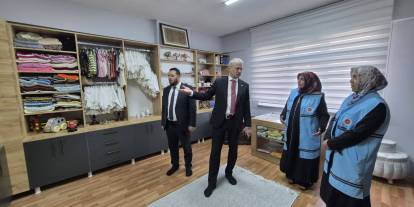 TDV Genel Müdür Yardımcısı Balkan'dan kadın kollarına ziyaret
